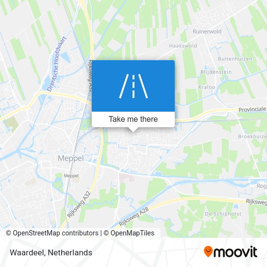 Waardeel map