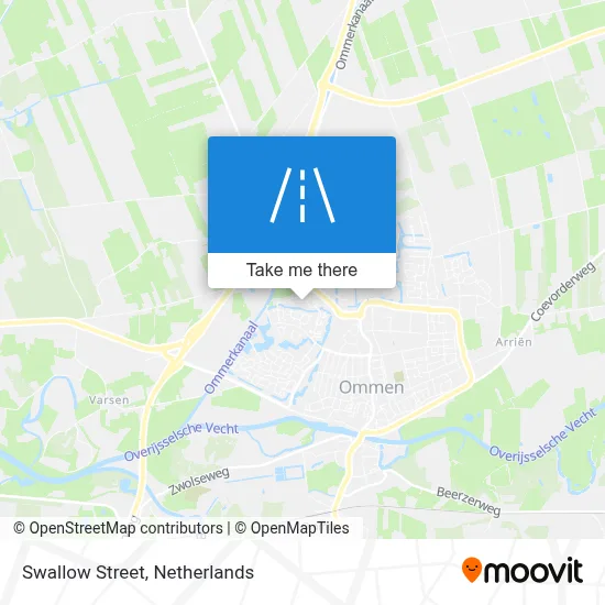 Zwaluwstraat map