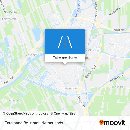 Ferdinand Bolstraat map