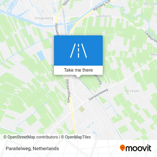 Parallelweg map