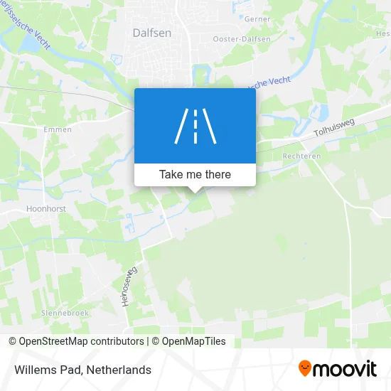 Willems Pad map
