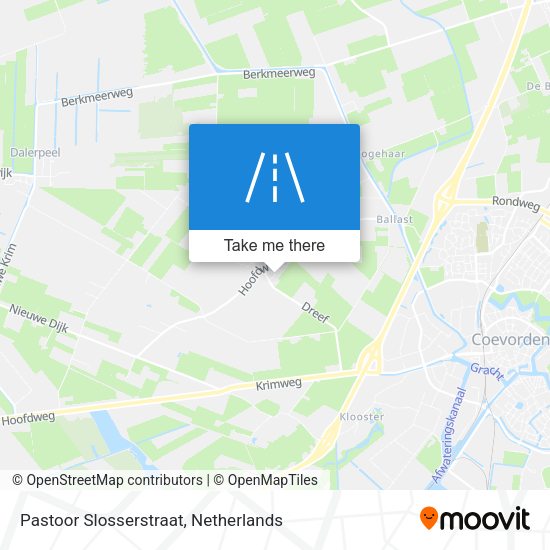 Pastoor Slosserstraat map