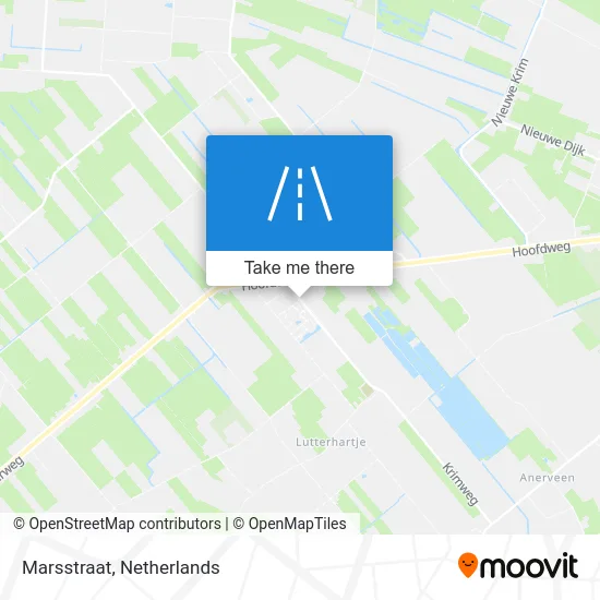Marsstraat map