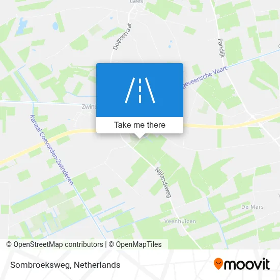 Sombroeksweg map