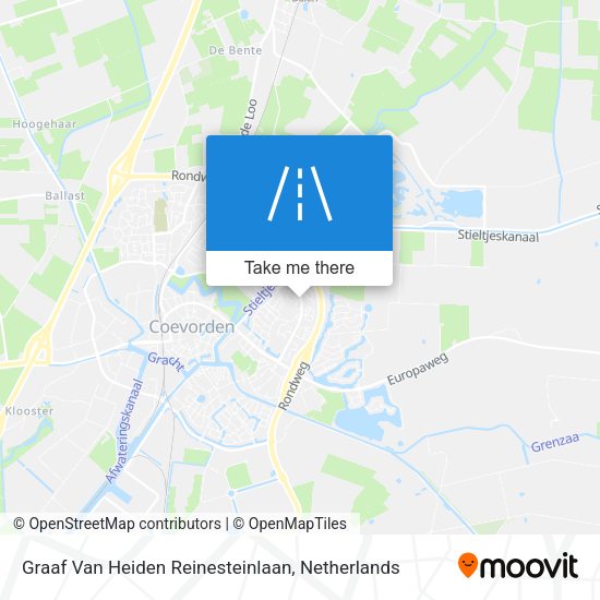 Graaf Van Heiden Reinesteinlaan map