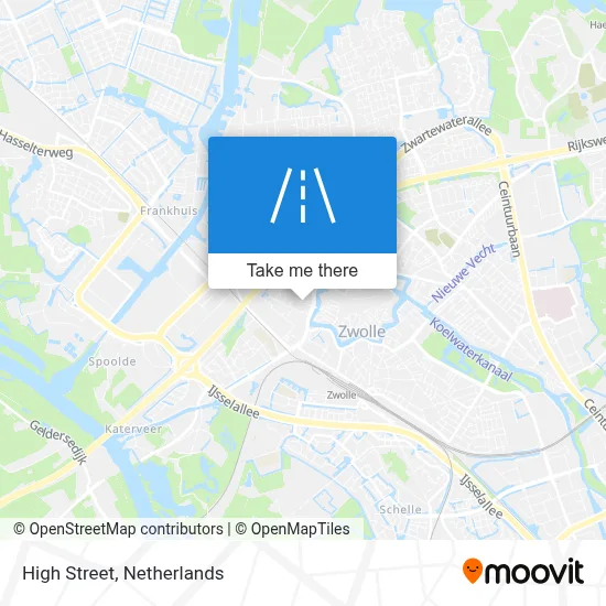 Hoogstraat map
