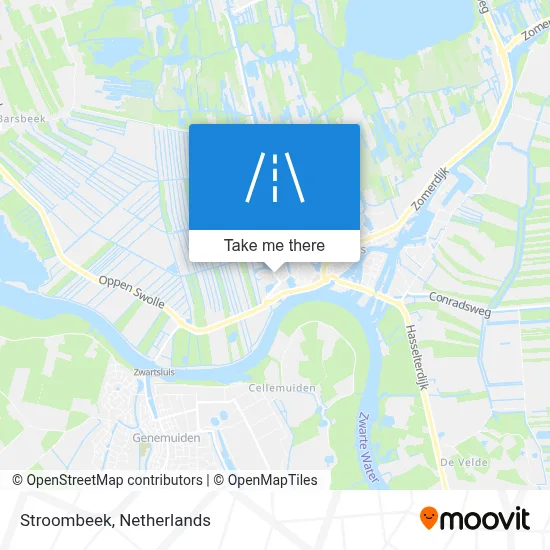 Stroombeek map