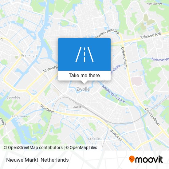 Nieuwe Markt map