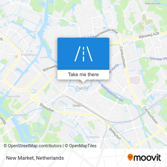 Nieuwe Markt map