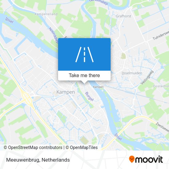 Meeuwenbrug map