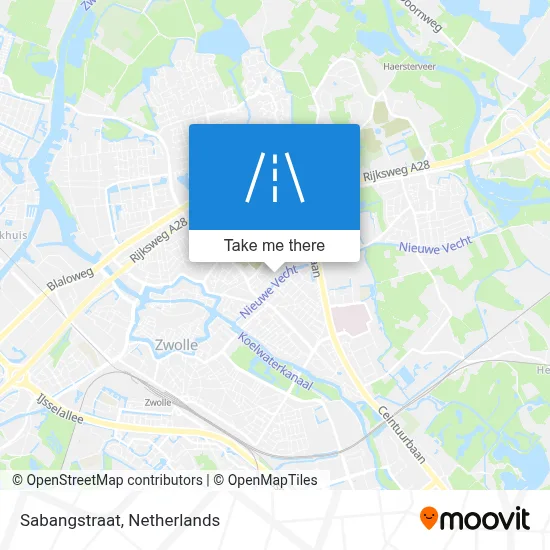 Sabangstraat map