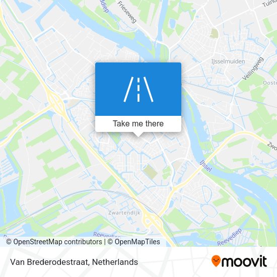 Van Brederodestraat map