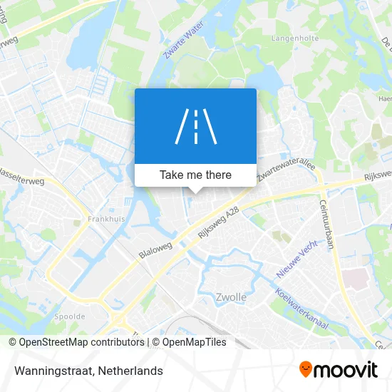 Wanningstraat map