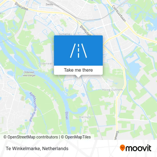 Te Winkelmarke map
