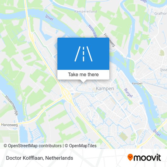 Doctor Kolfflaan map