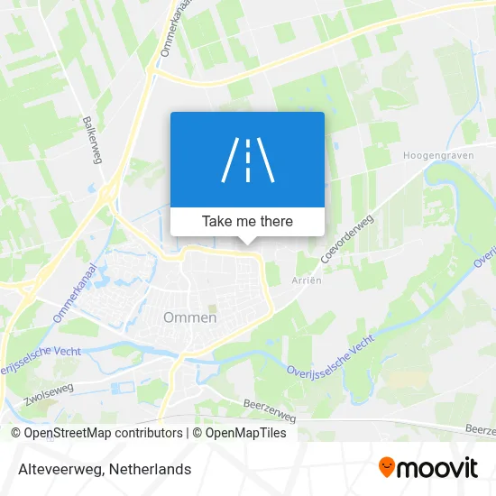 Alteveerweg map