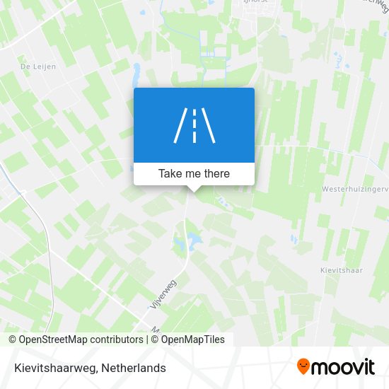 Kievitshaarweg map