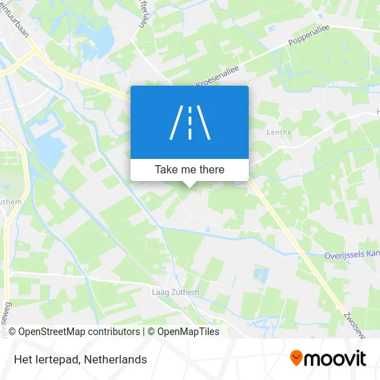 Het Iertepad map