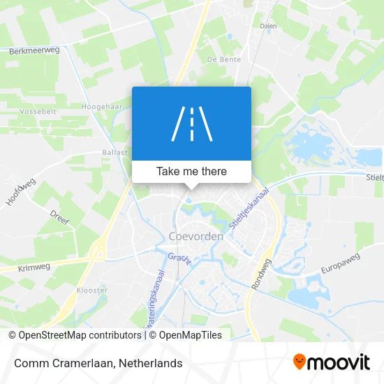 Comm Cramerlaan map
