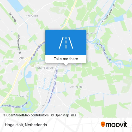 Hoge Holt map