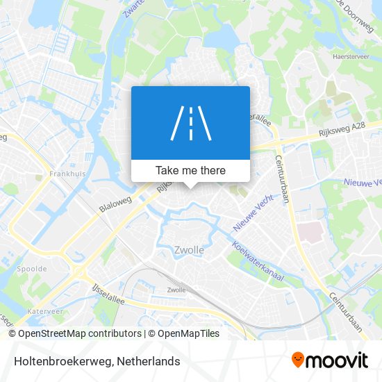 Holtenbroekerweg map