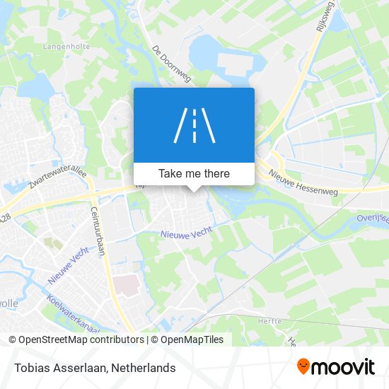 Tobias Asserlaan map