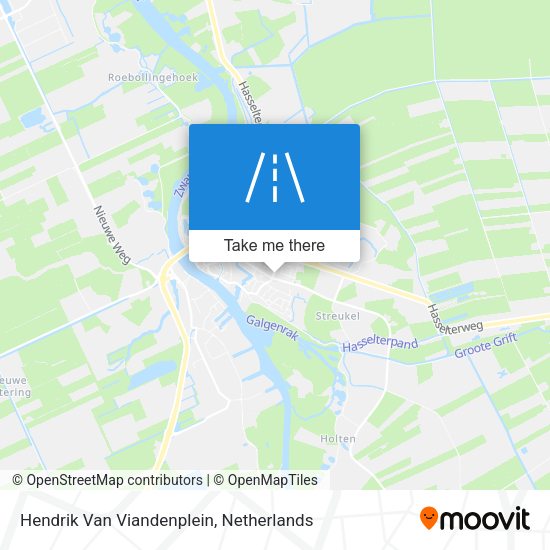 Hendrik Van Viandenplein map