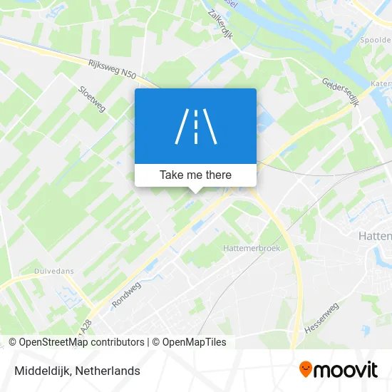 Middeldijk map