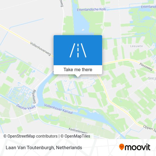 Laan Van Toutenburgh map