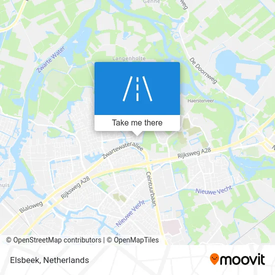 Elsbeek map