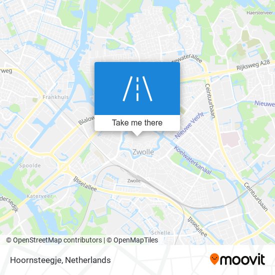 Hoornsteegje map