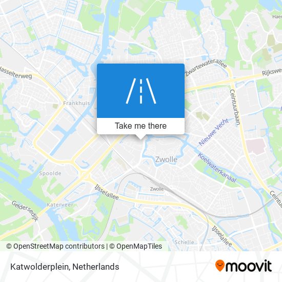 Katwolderplein map