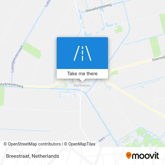 Breestraat map