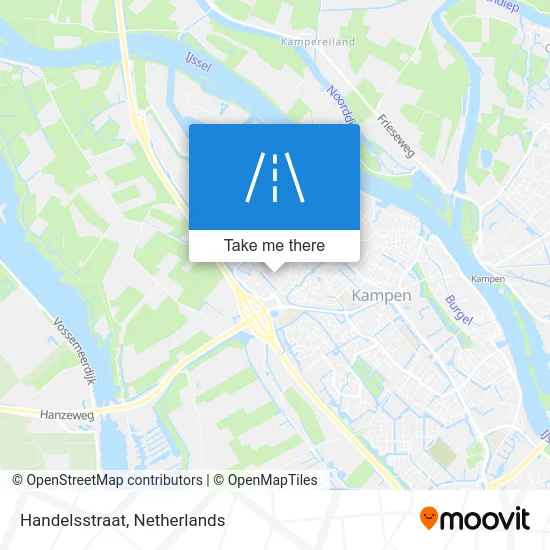 Handelsstraat map