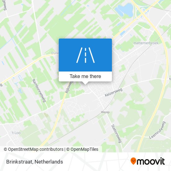 Brinkstraat map