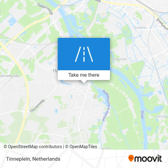 Tinneplein map