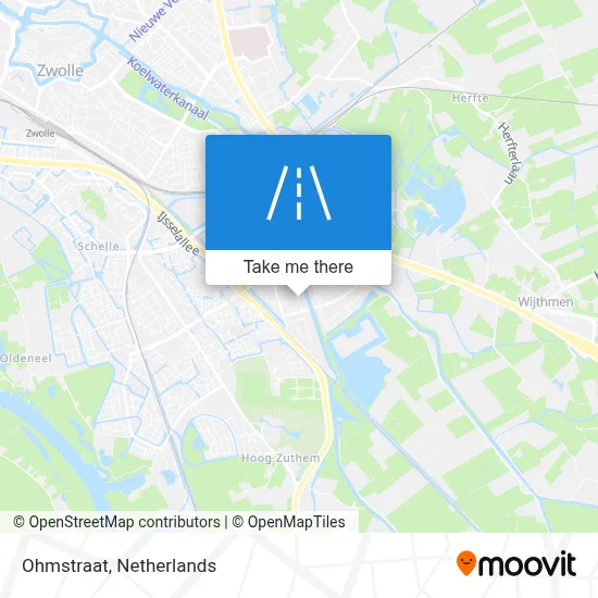 Ohmstraat map