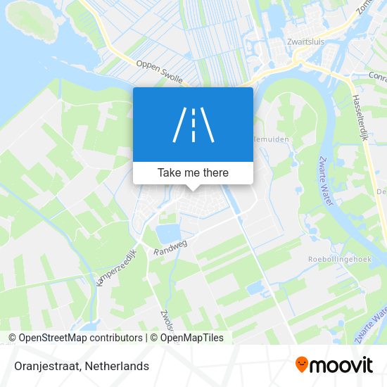 Oranjestraat map