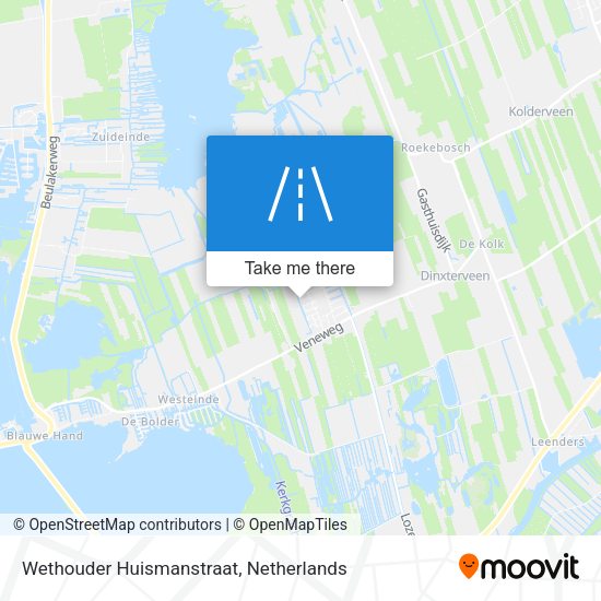 Wethouder Huismanstraat map