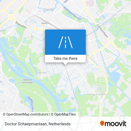 Doctor Schaepmanlaan map