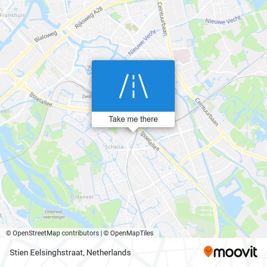 Stien Eelsinghstraat map