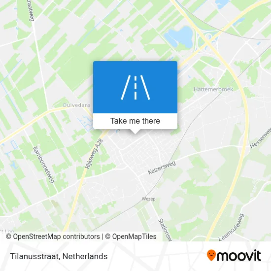 Tilanusstraat map