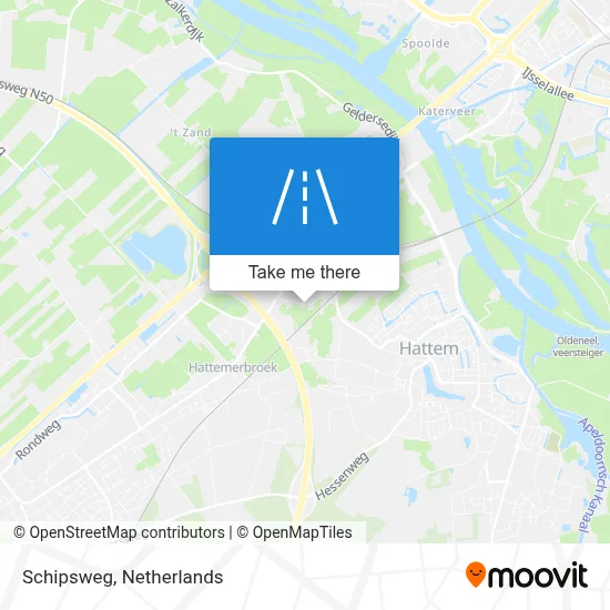 Schipsweg map