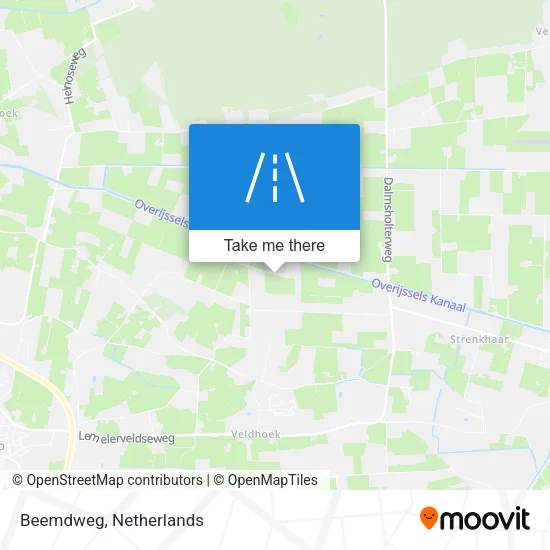 Beemdweg map