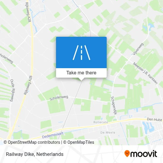 Spoordijk map
