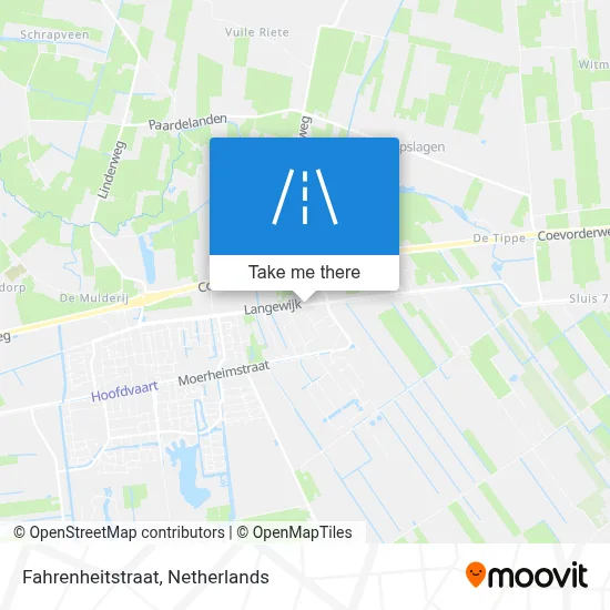 Fahrenheitstraat map