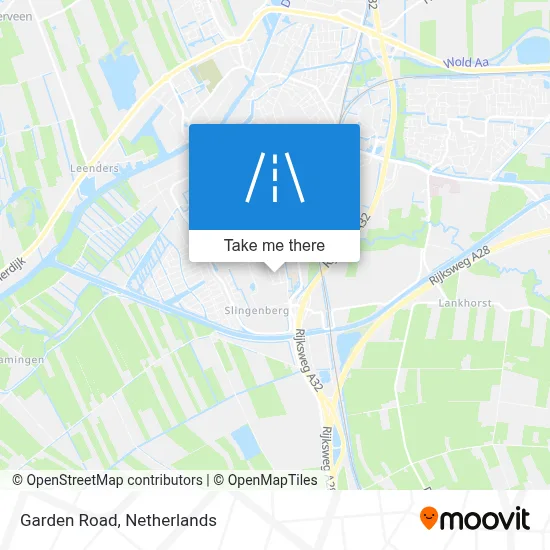 Tuinweg map