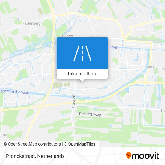 Pronckstraat map
