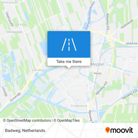 Badweg map