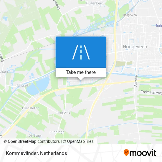Kommavlinder map